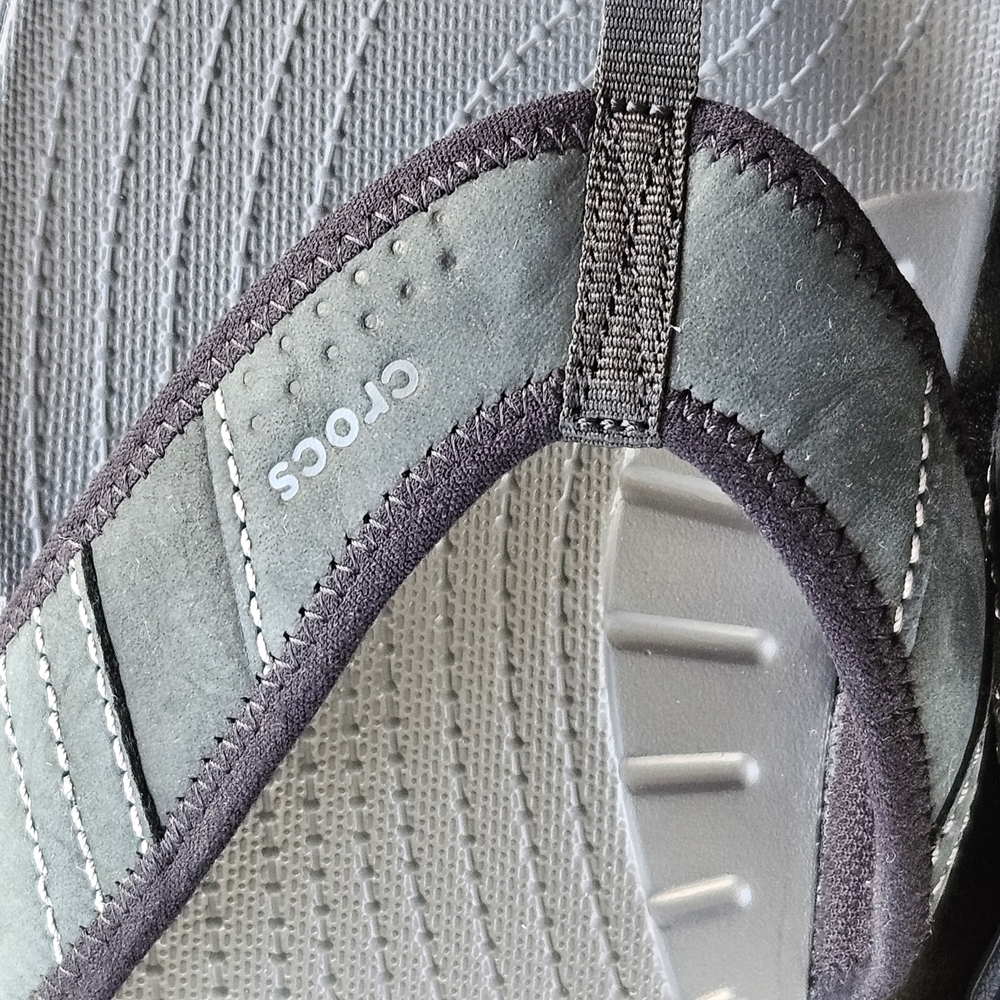 CROCS Black Sandals With Durable Soles Men 12 - Picture 3 of 5